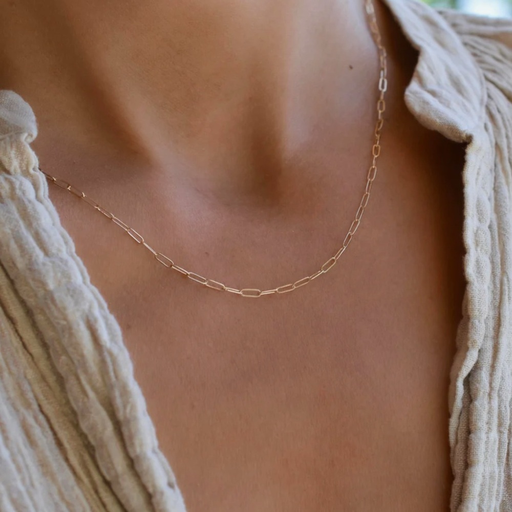Haverhill Adelaide Mini Necklace 14K Gold 17”